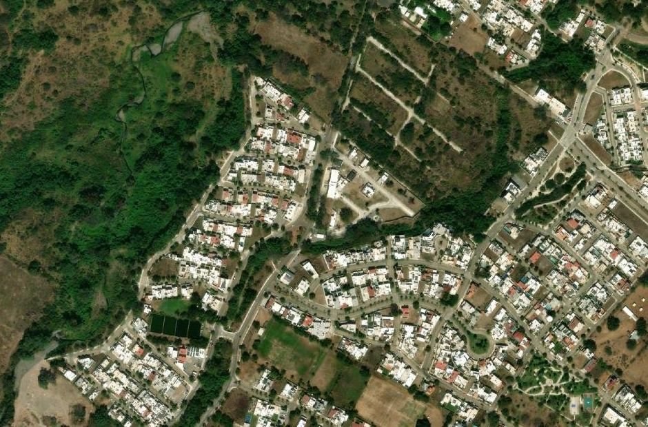 Mapa satelital de Distrito Norte Plaza Comercial en El Chanal, Colima